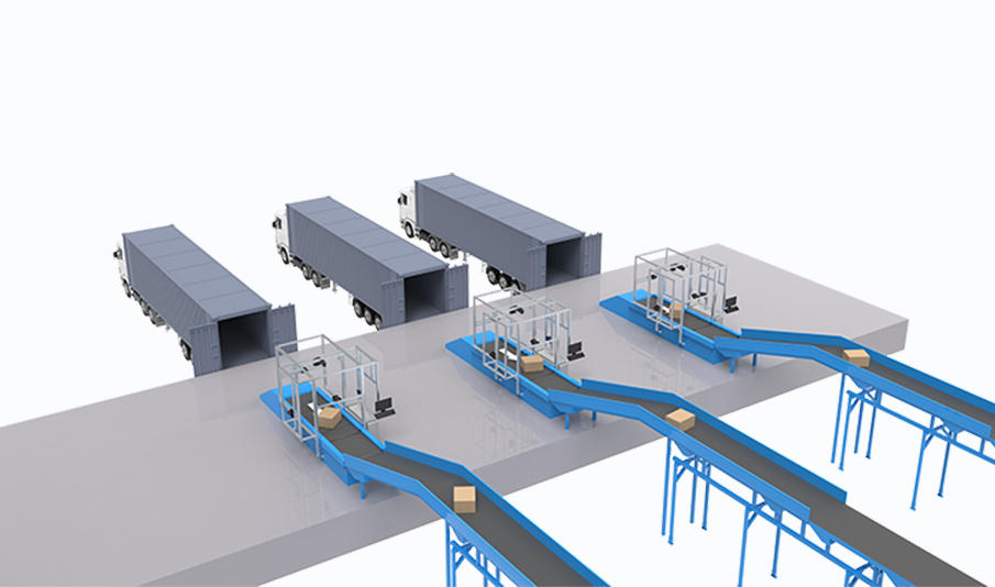 Solution for Large Parcel Unloading Area