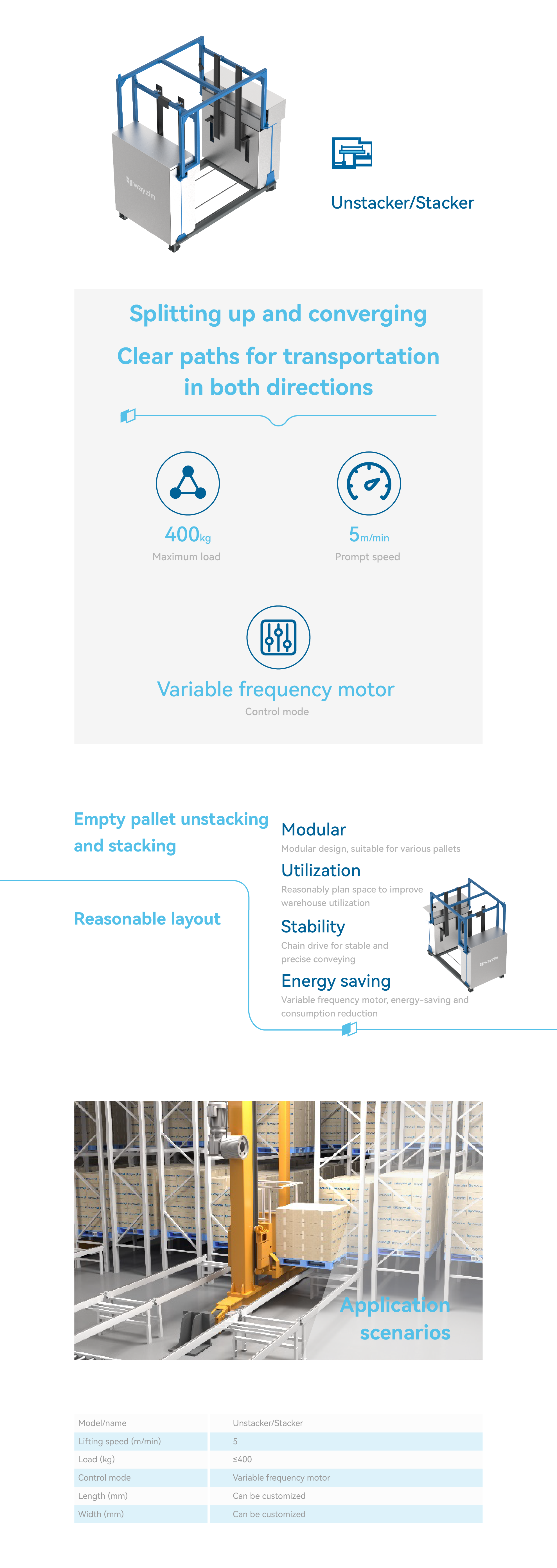 Unstacker Stacker